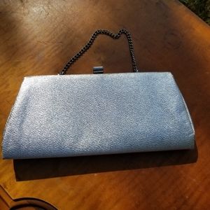 Silver Occasion Clutch